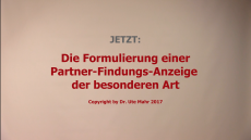 Partner-Findungs-Anzeige optimiert